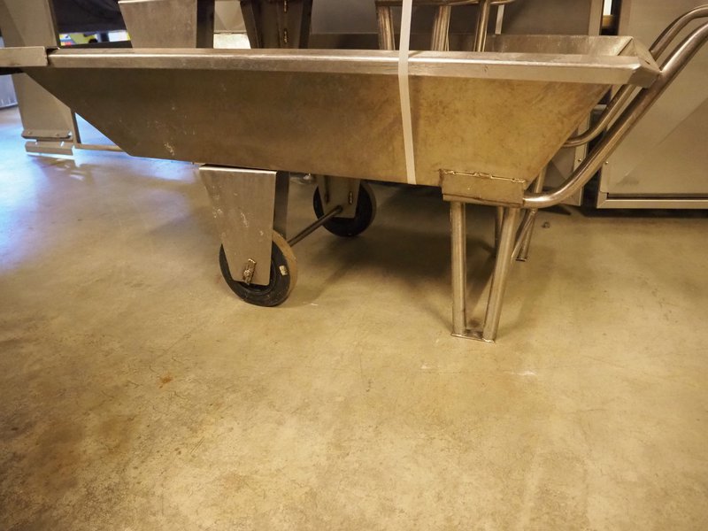 Carretilla acero inoxidable