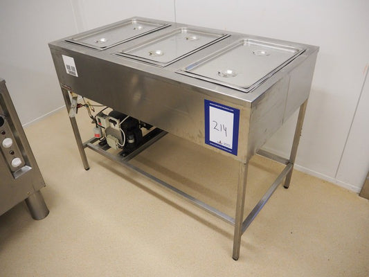 Dispensador de comida a baño maría