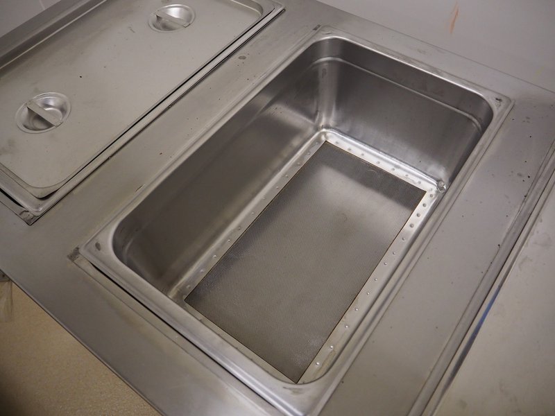 Dispensador de comida a baño maría