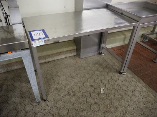Mesa de acero inoxidable