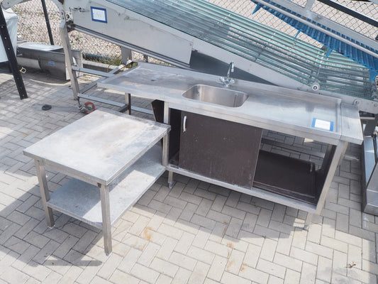 Mesada - lavado de acero inoxidable