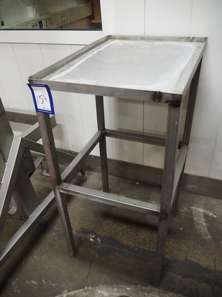 Mesa en acero inoxidable