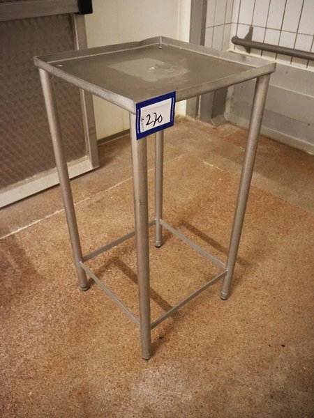 Mesa en acero inoxidable