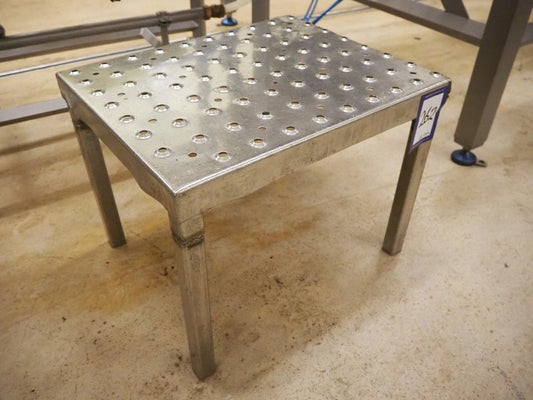 Plataforma en acero inoxidable